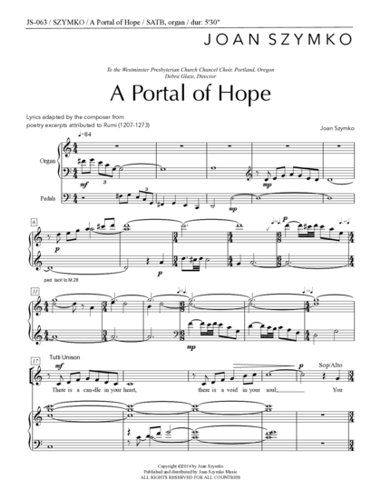 Cover image for A Portal of Hope