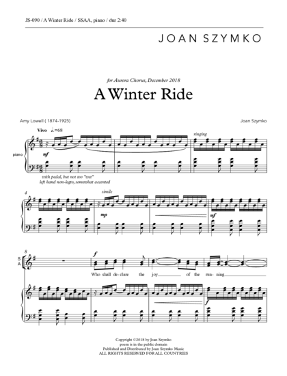 Cover image for A Winter Ride