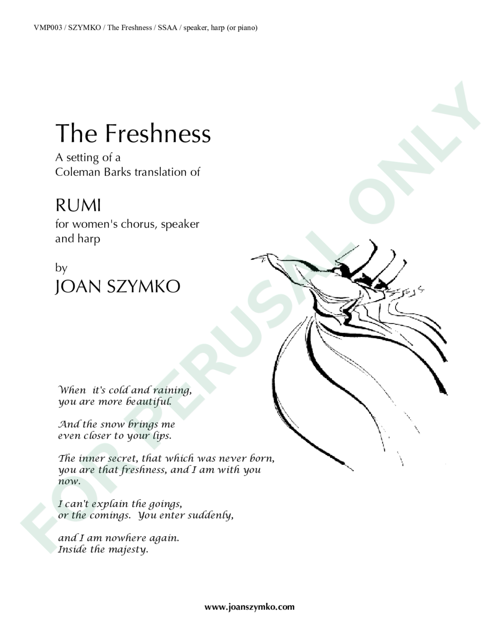 Page 1 of JS-003 score