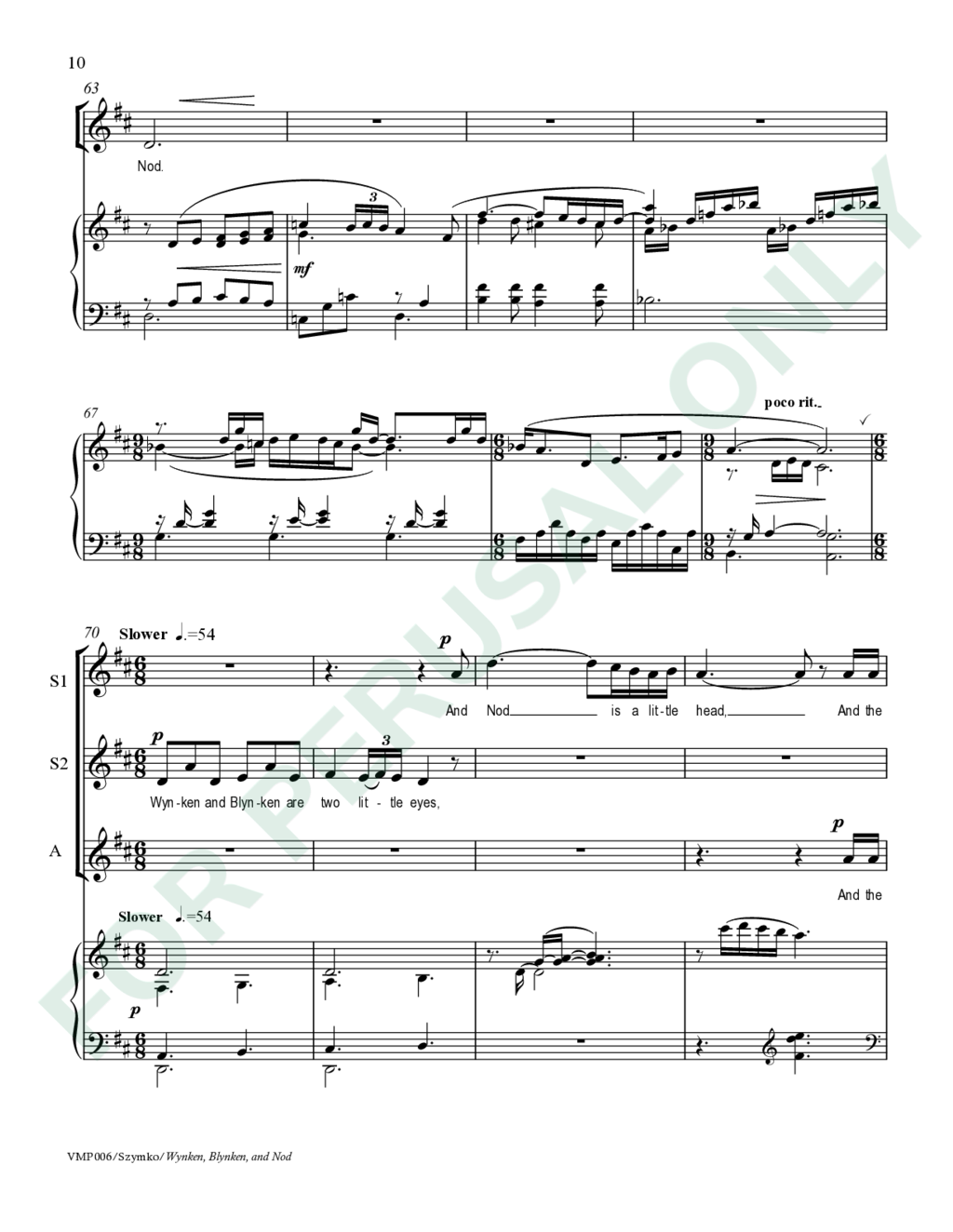 Page 10 of JS-006 score