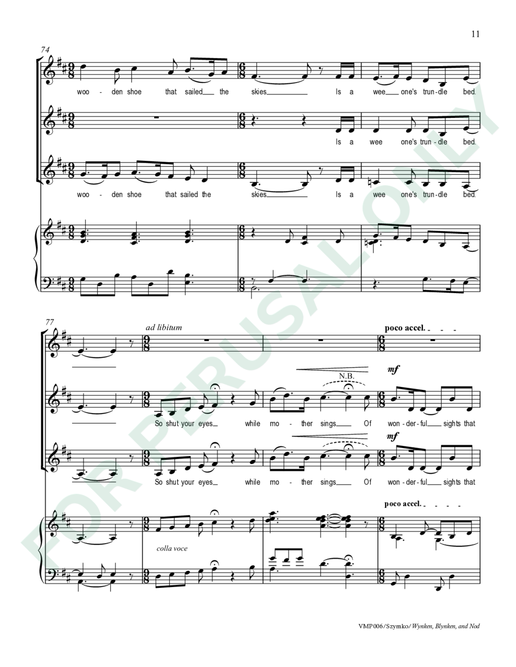Page 11 of JS-006 score