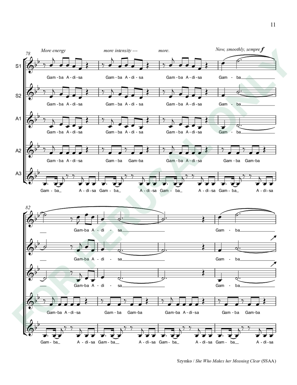 Page 11 of JS-008 score