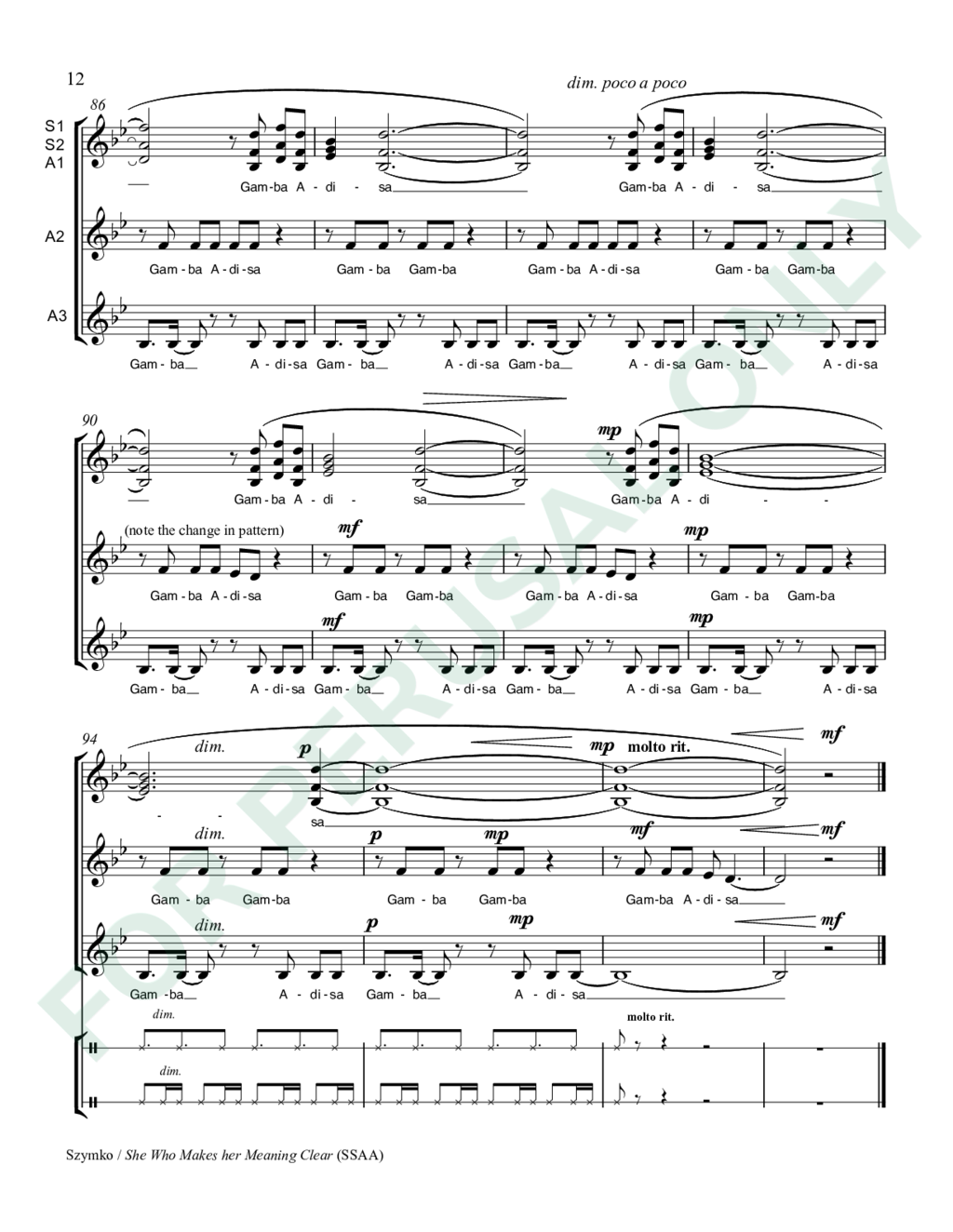 Page 12 of JS-008 score