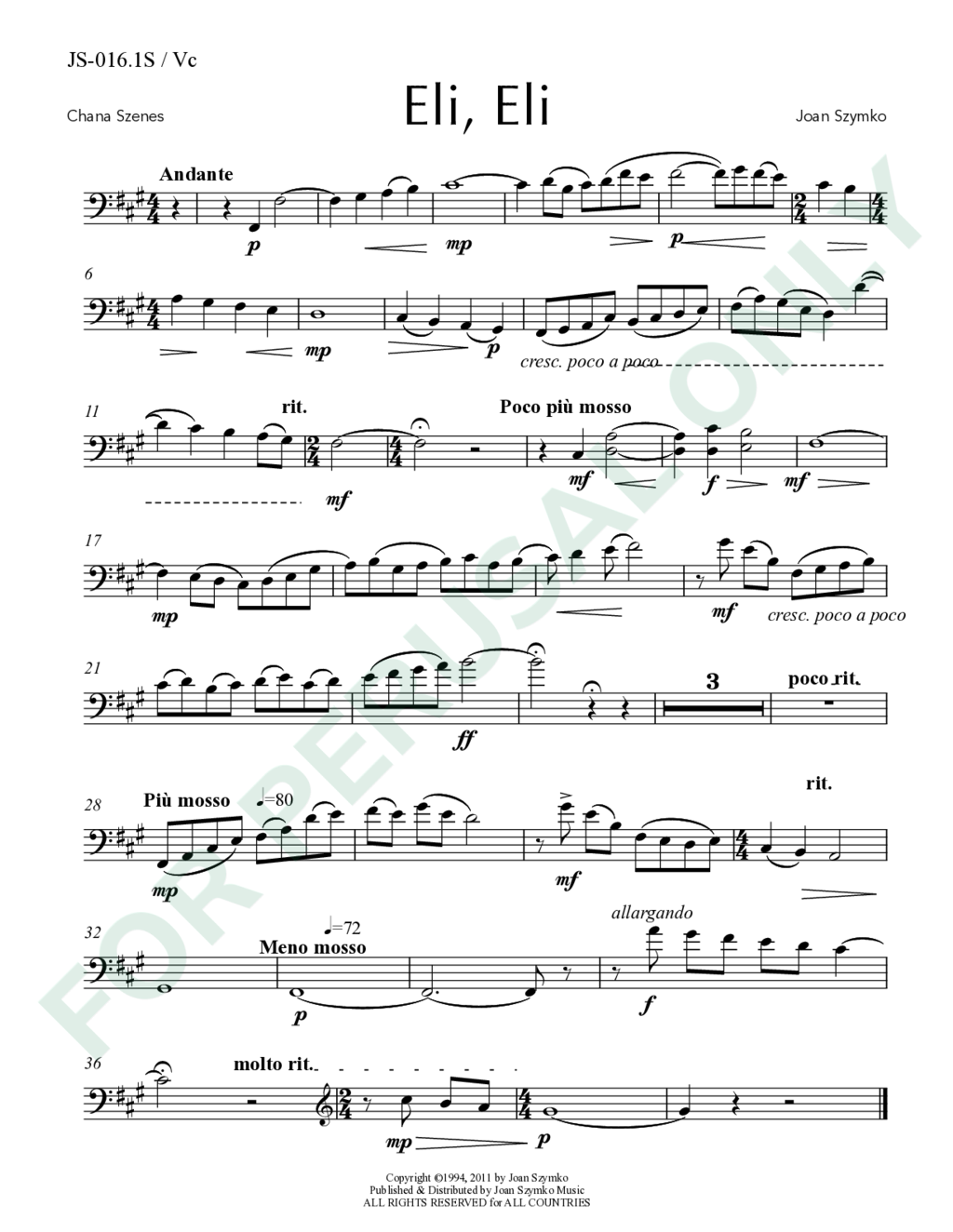 Page 4 of JS-016S score