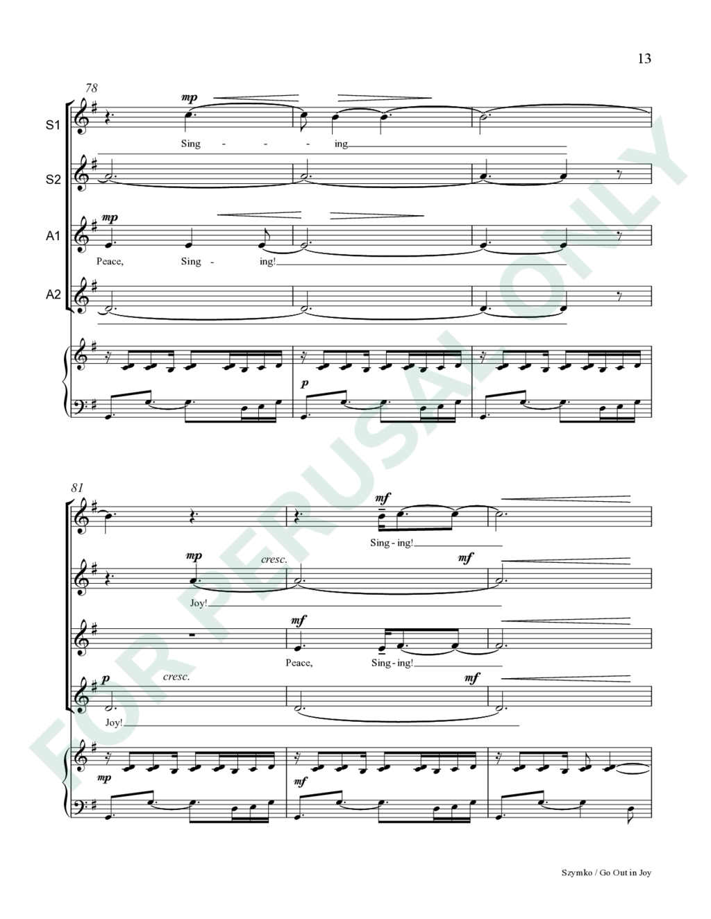 Page 13 of JS-027 score