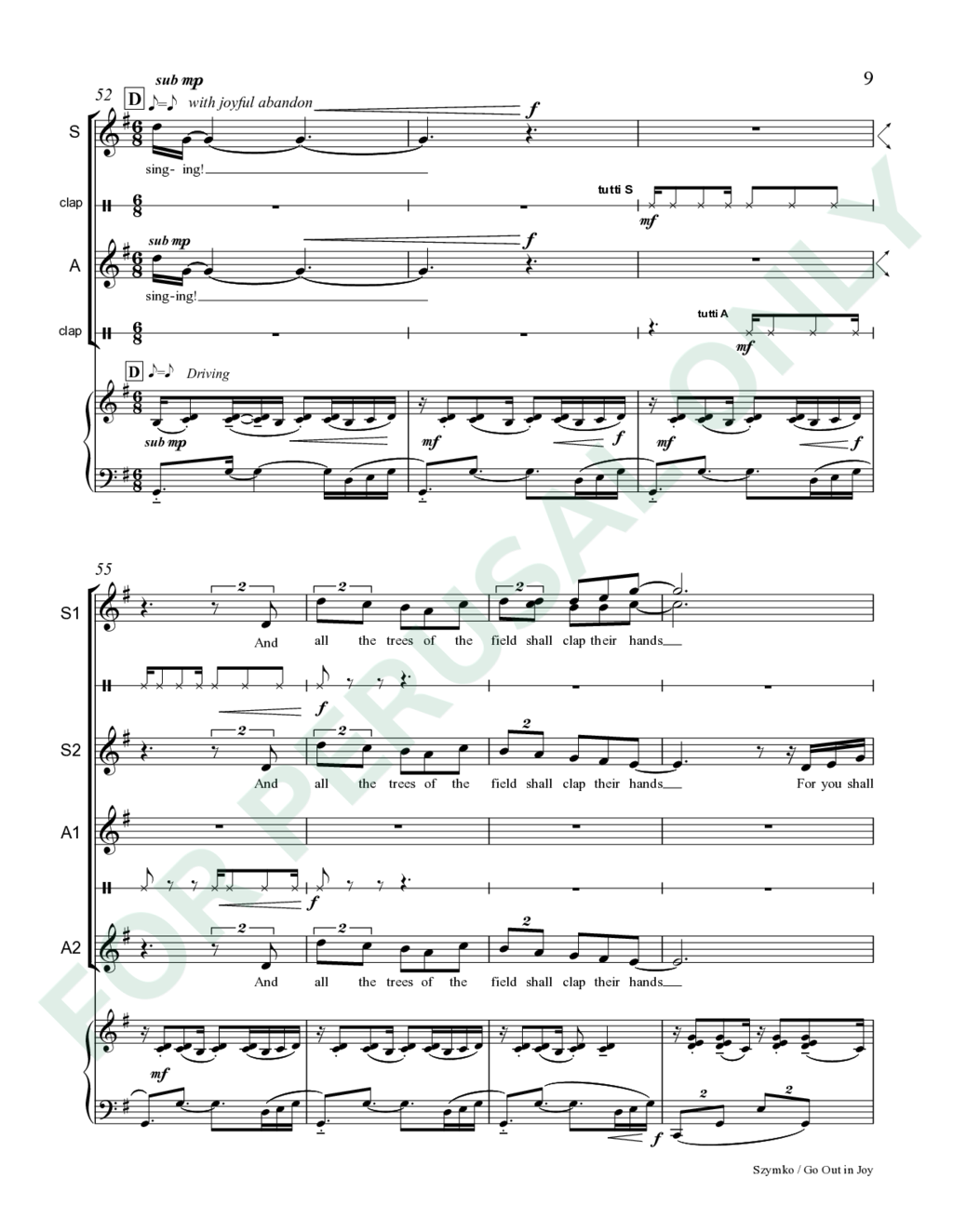 Page 9 of JS-027 score