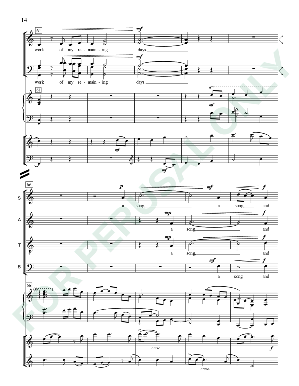 Page 14 of JS-029 score