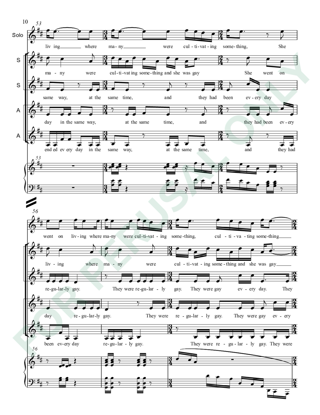 Page 10 of JS-032 score