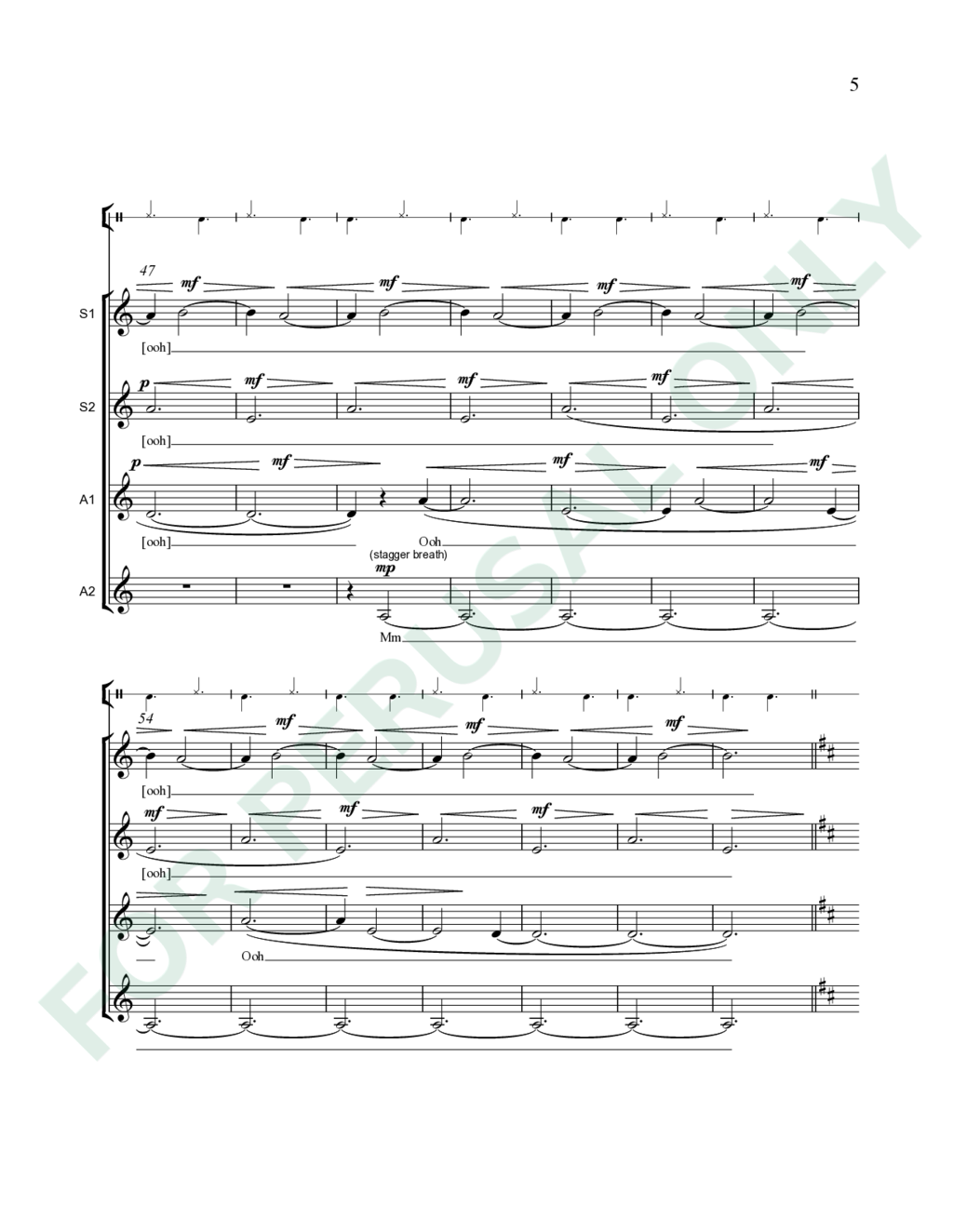 Page 5 of JS-040 score