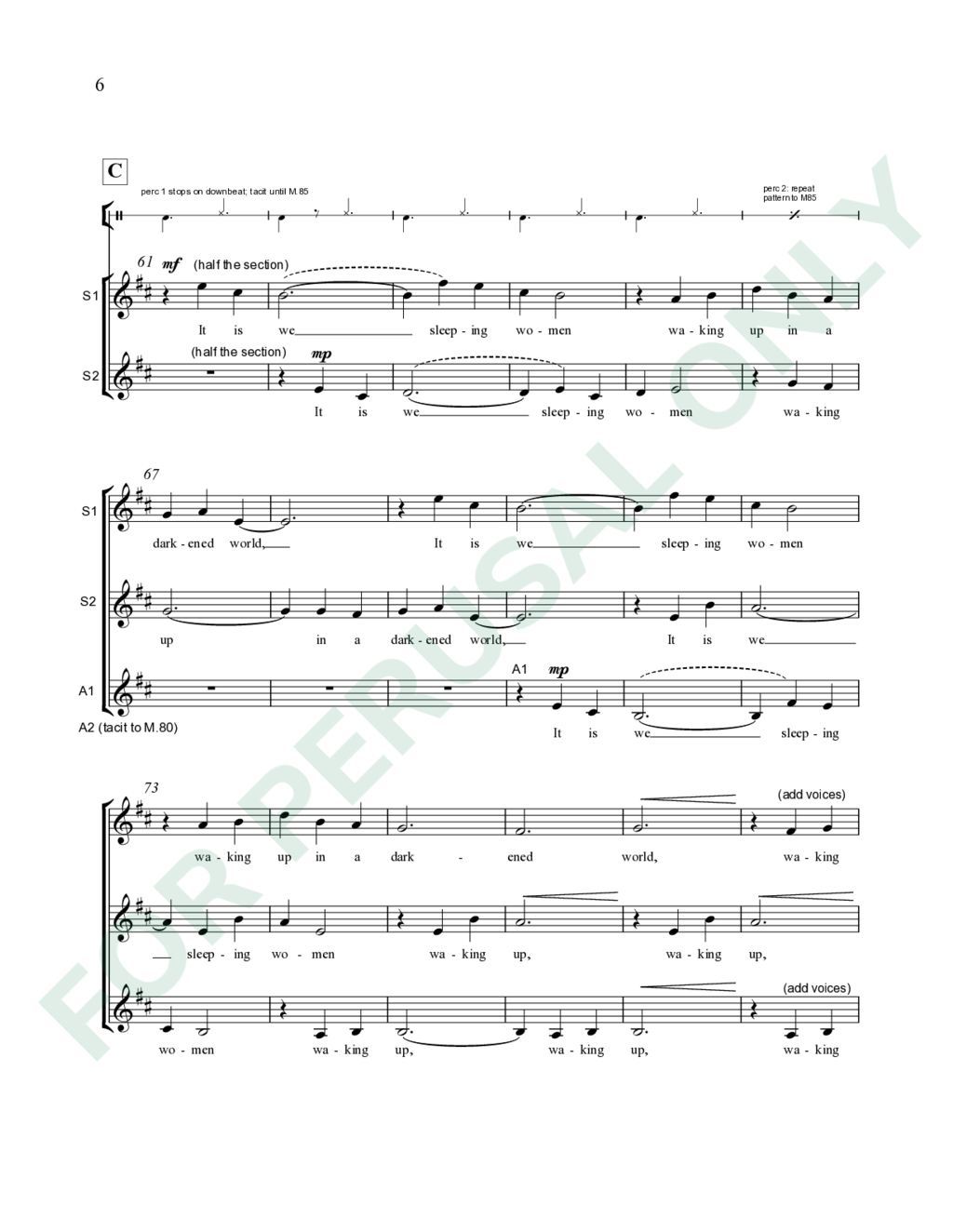 Page 6 of JS-040 score