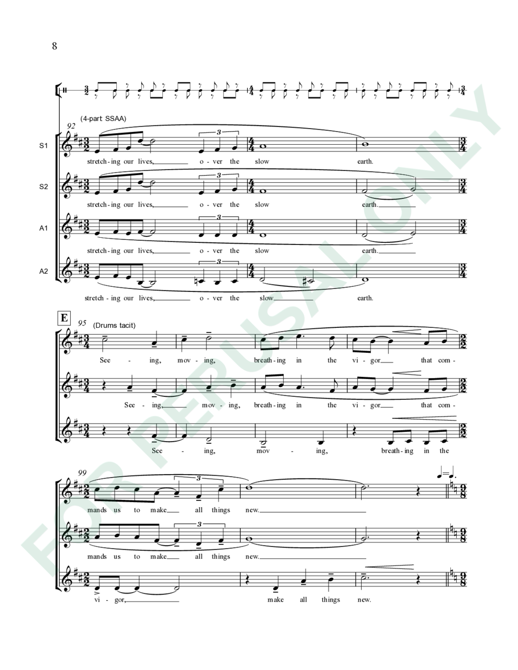 Page 8 of JS-040 score