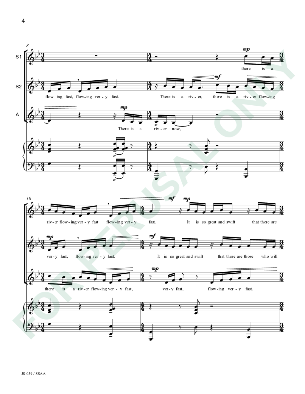Page 4 of JS-059 score