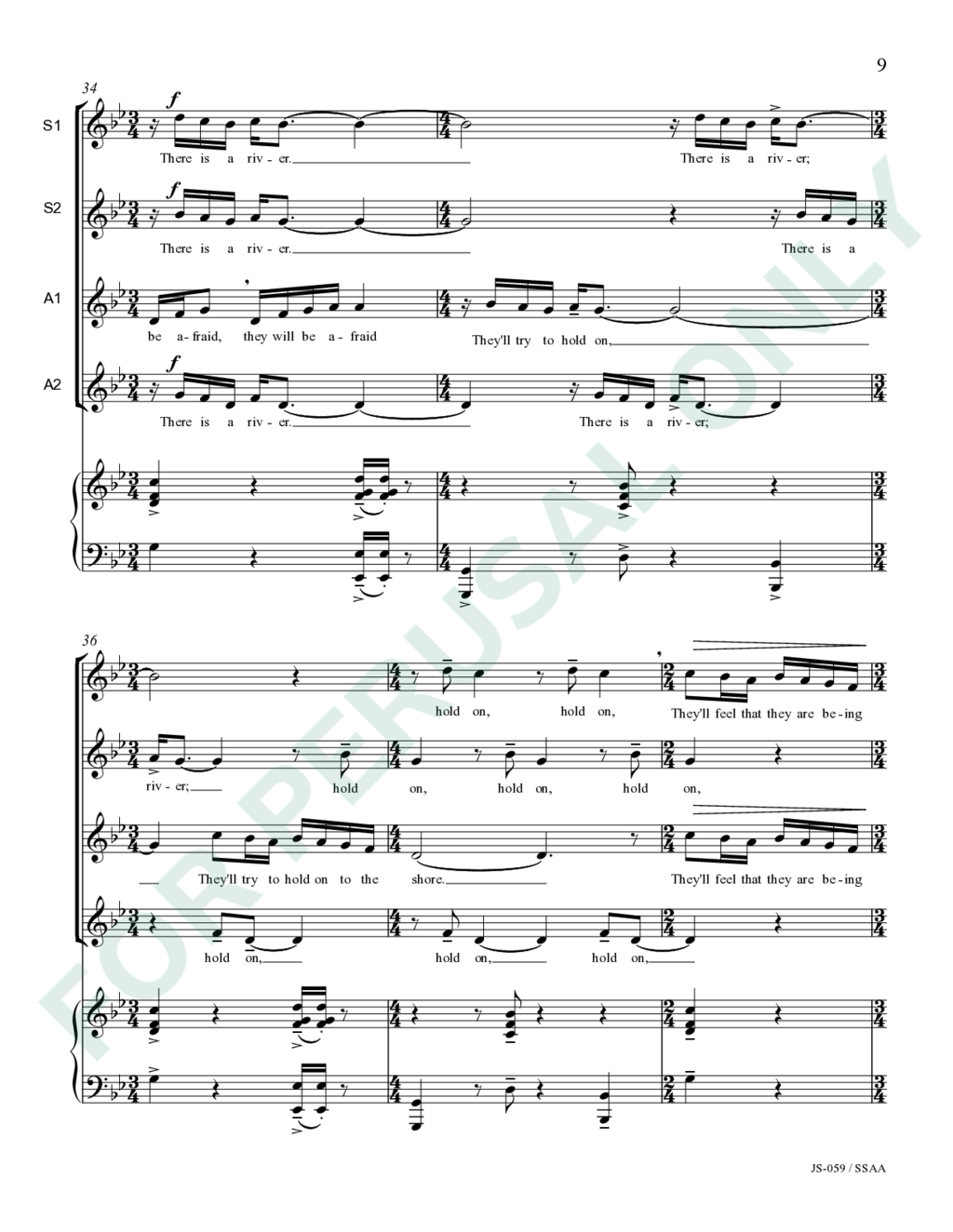 Page 9 of JS-059 score