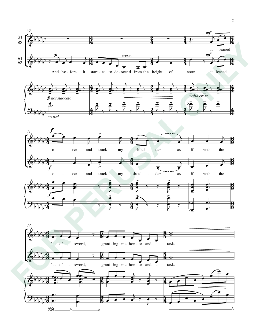 Page 5 of JS-062 score