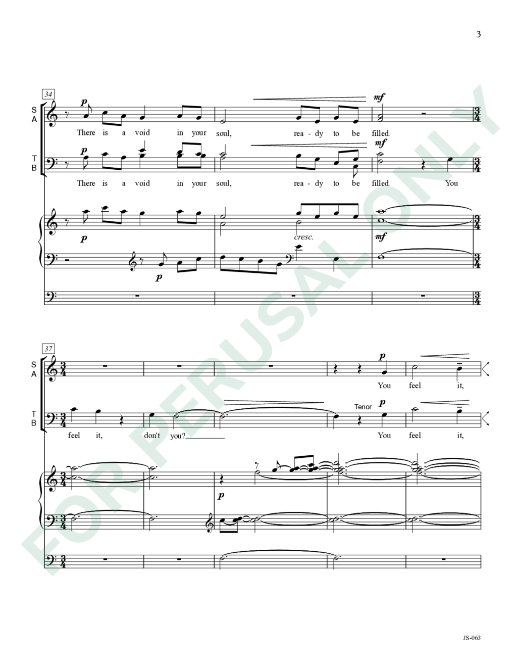 Page 3 of JS-063 score