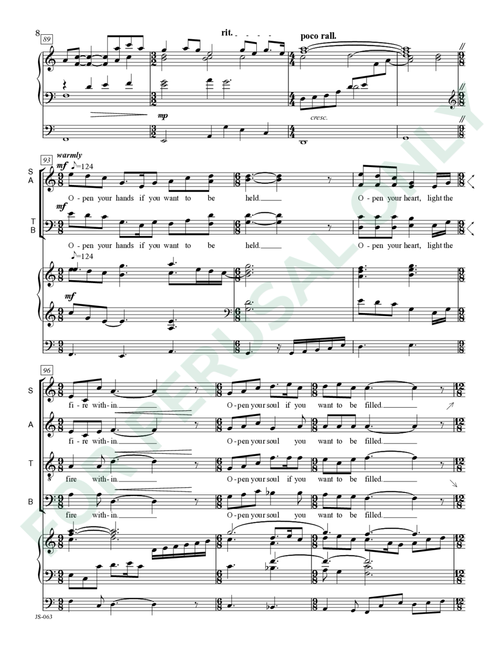 Page 8 of JS-063 score