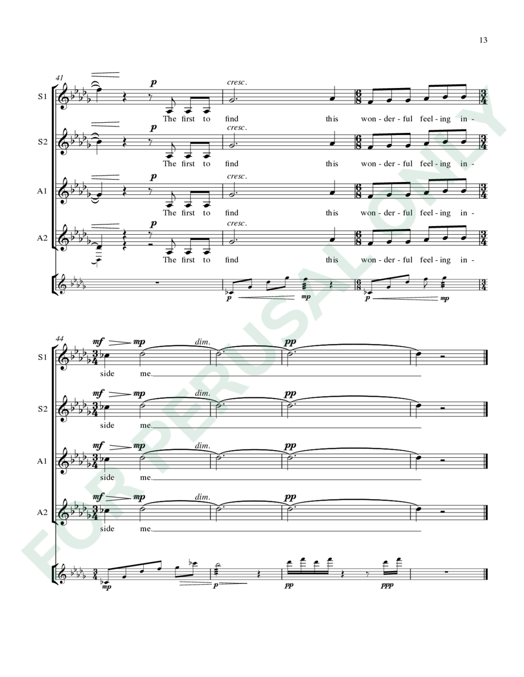 Page 13 of JS-064 score