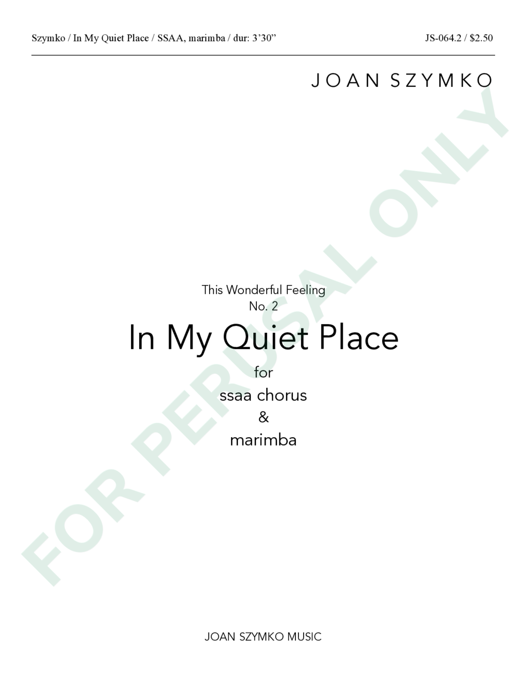 Page 1 of JS-064.2 score