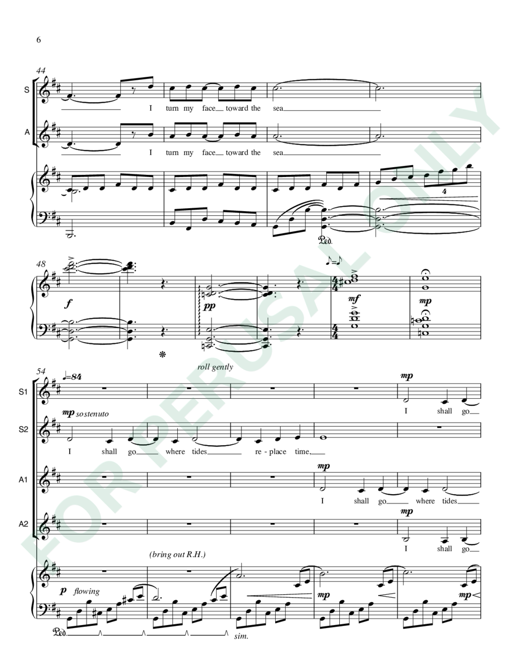 Page 6 of JS-072 score