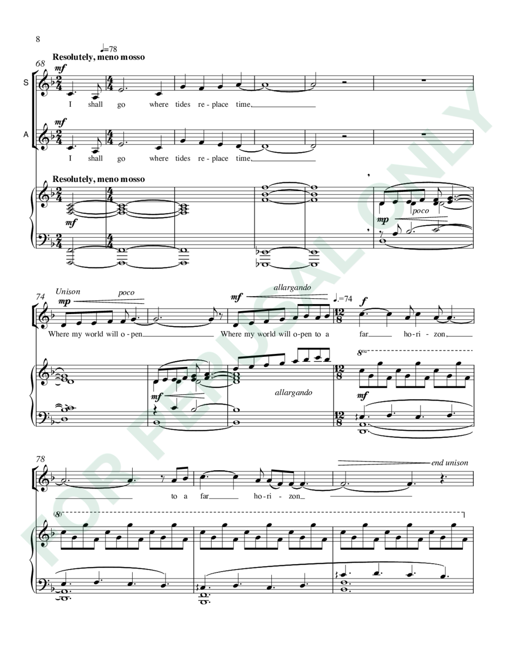 Page 8 of JS-072 score