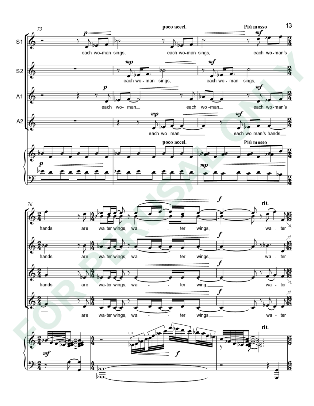 Page 13 of JS-079 score