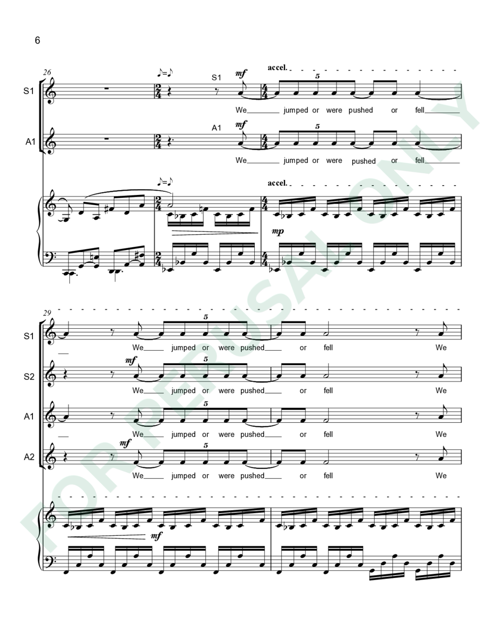 Page 6 of JS-079 score