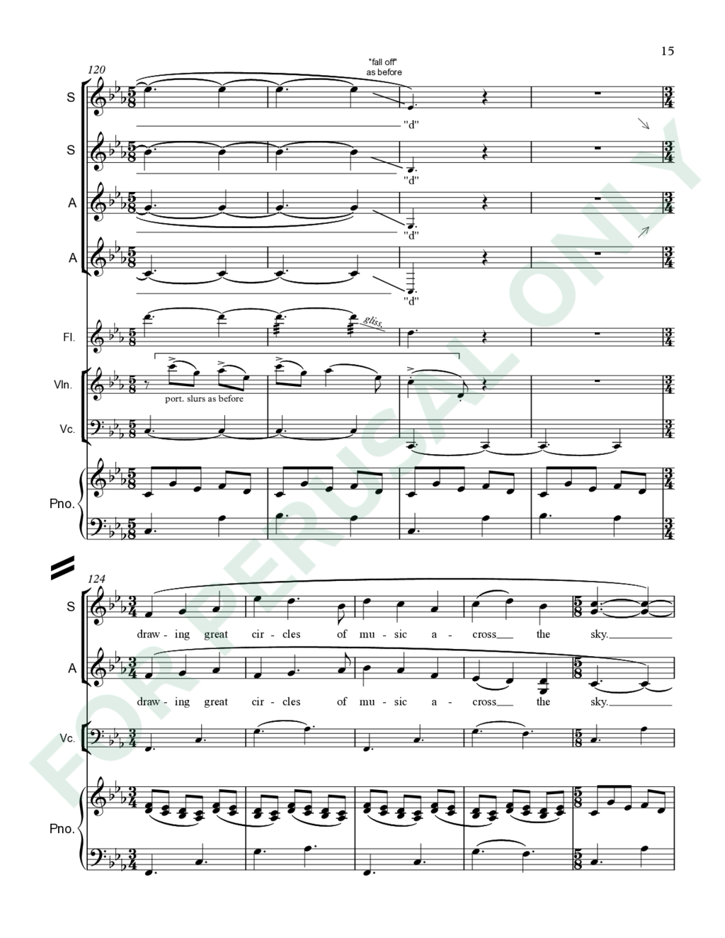 Page 15 of JS-080 score