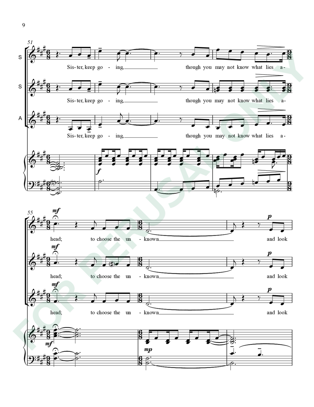 Page 9 of JS-085 score