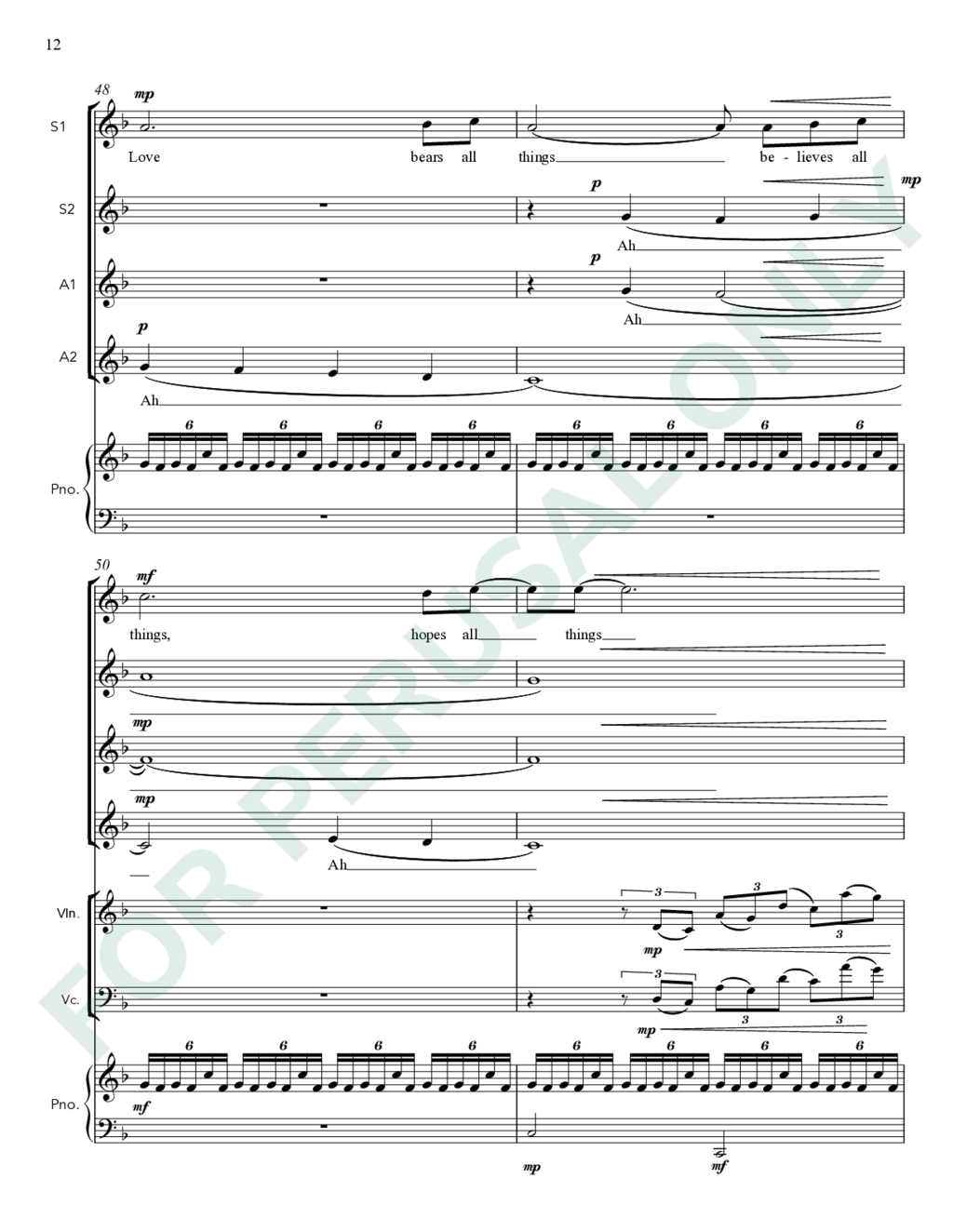 Page 12 of JS-087 score