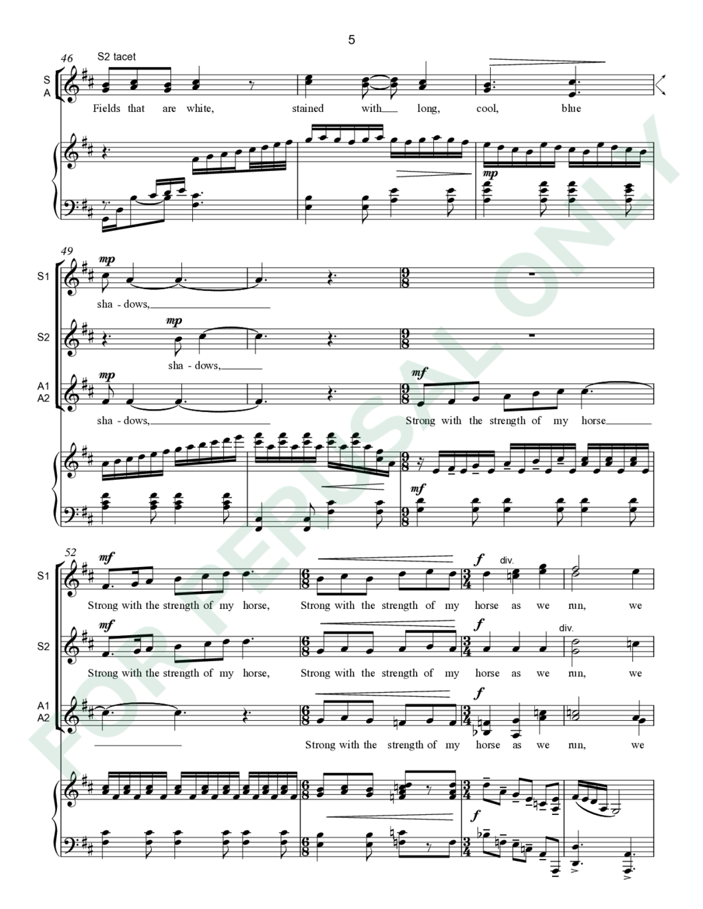 Page 5 of JS-090 score