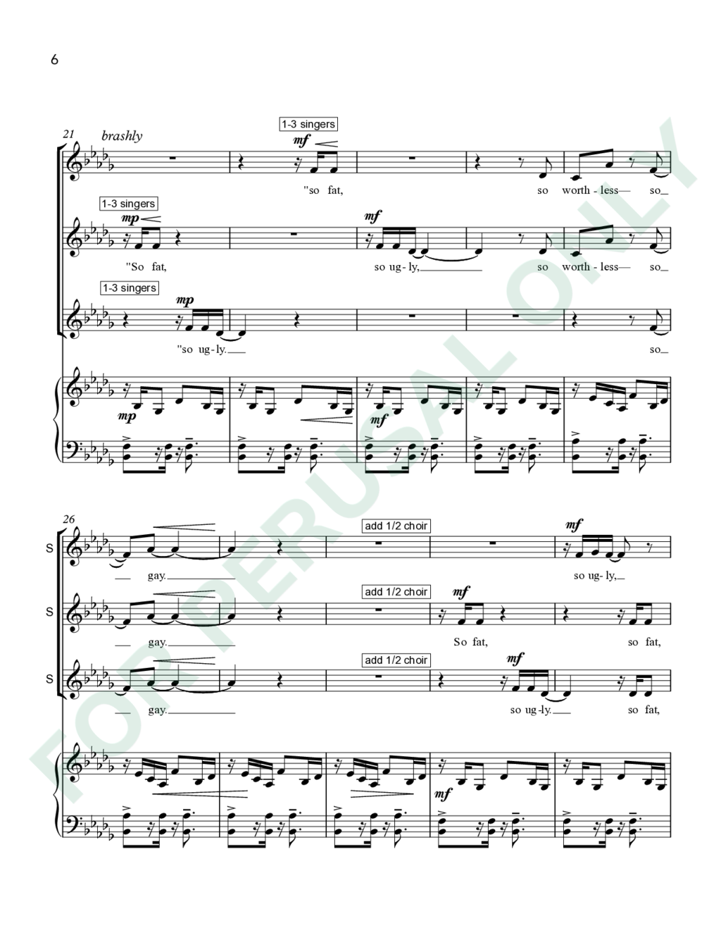Page 6 of JS-093 score